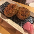 焼きおにぎり - 実際訪問したユーザーが直接撮影して投稿した益子居酒屋創作料理 暁の写真のメニュー情報