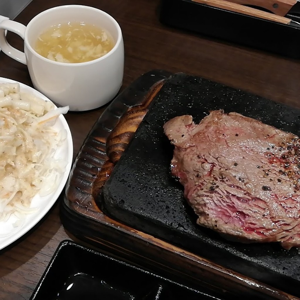 かあきさんが投稿した舞鶴ステーキのお店やっぱりステーキ 親不孝通り店/ヤッパリステーキオヤフコウドオリテンの写真