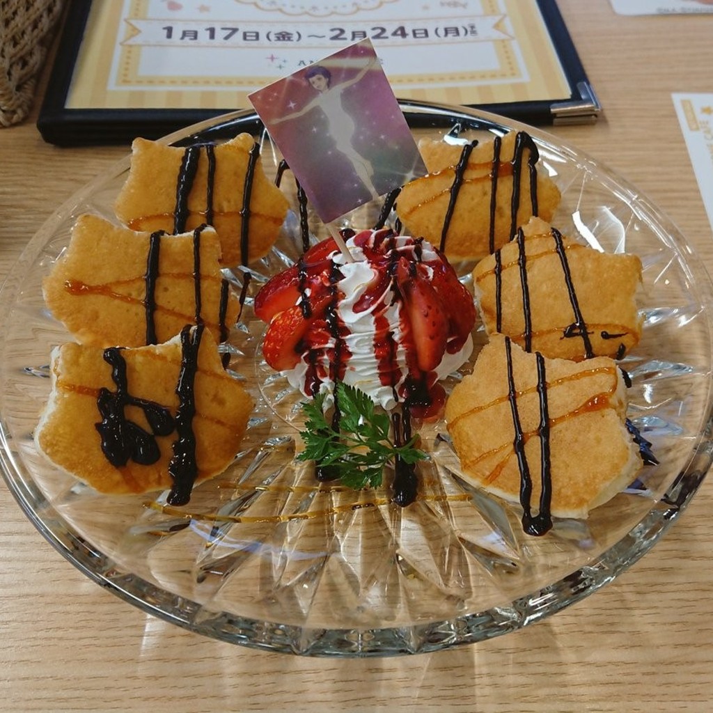 ユーザーが投稿したA.シン!無限ラスカルパンケーキの写真 - 実際訪問したユーザーが直接撮影して投稿した神宮前カフェAMO cafeの写真