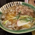 肉かすうどん - 実際訪問したユーザーが直接撮影して投稿した丸の内うどん難波千日前 釜たけうどん 八重洲北口店の写真のメニュー情報