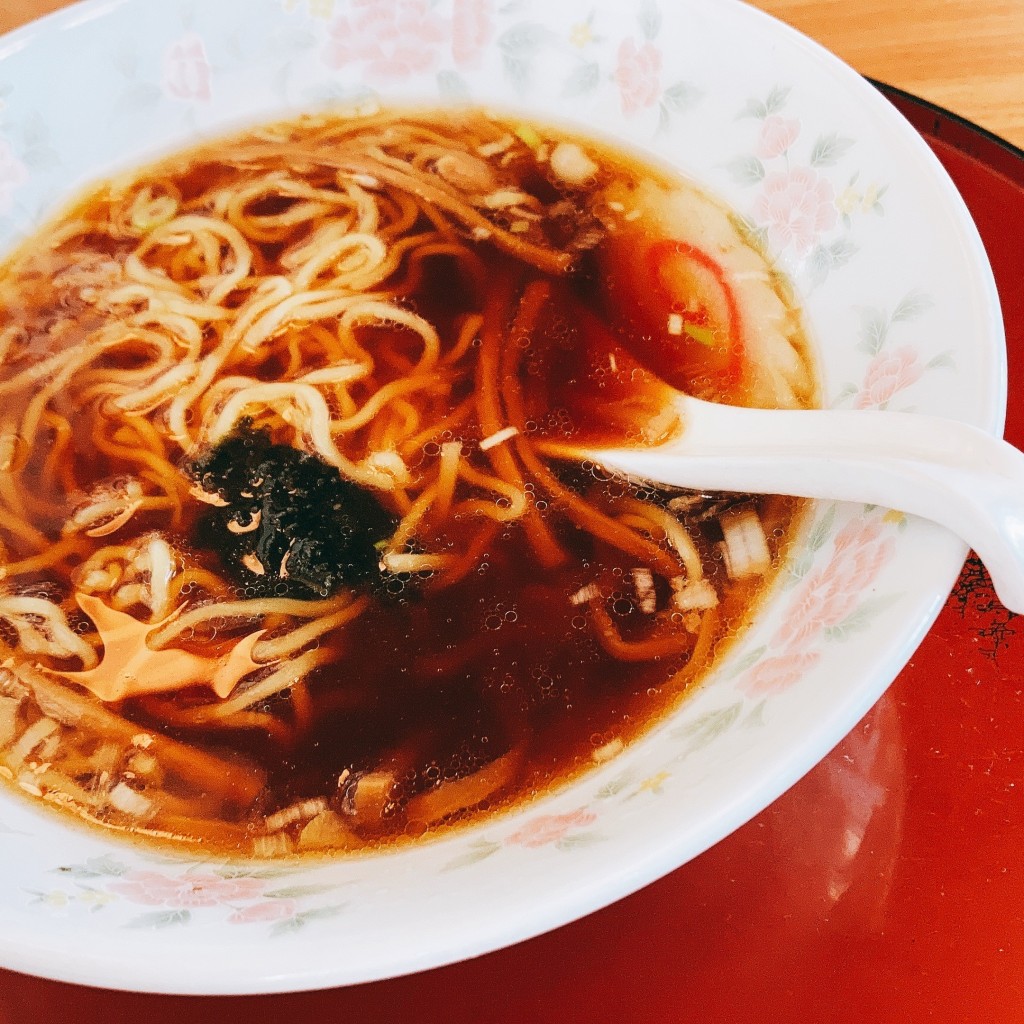 ユーザーが投稿したラーメンの写真 - 実際訪問したユーザーが直接撮影して投稿した西町中華料理中華の永楽の写真