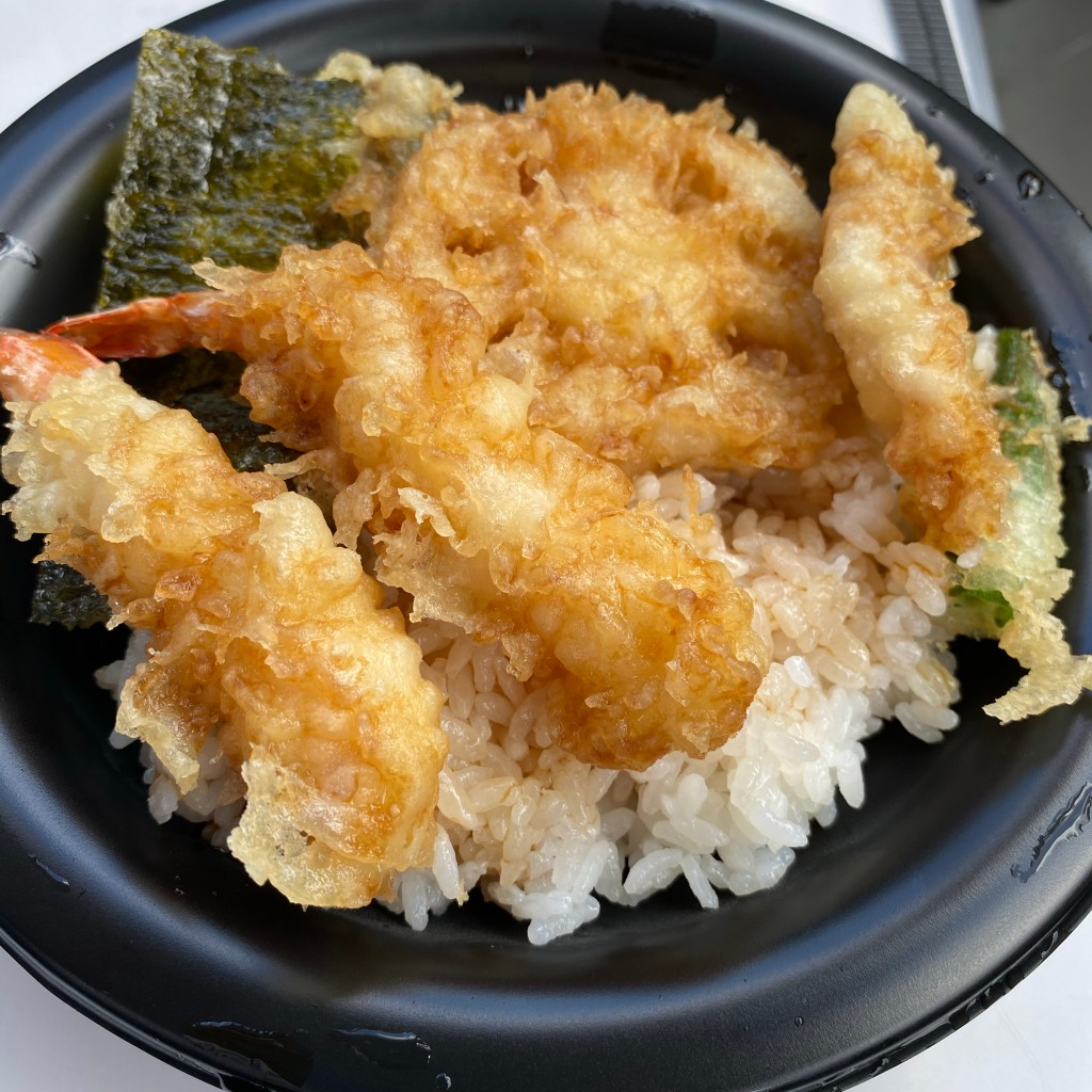 ユーザーが投稿した天丼の写真 - 実際訪問したユーザーが直接撮影して投稿した田村ファミリーレストラン和食さと 平塚田村店の写真