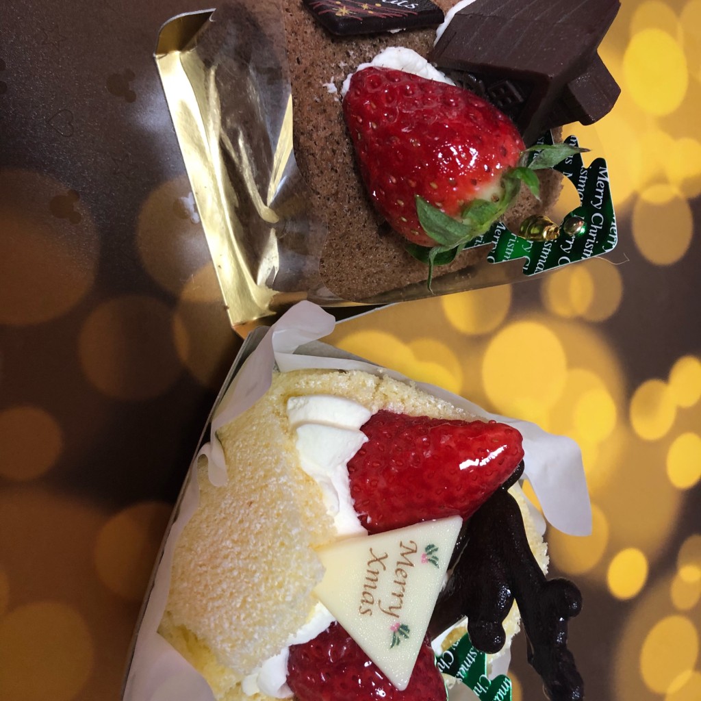 ユーザーが投稿したクリスマスケーキの写真 - 実際訪問したユーザーが直接撮影して投稿した真町ケーキ五感 京都高島屋店の写真
