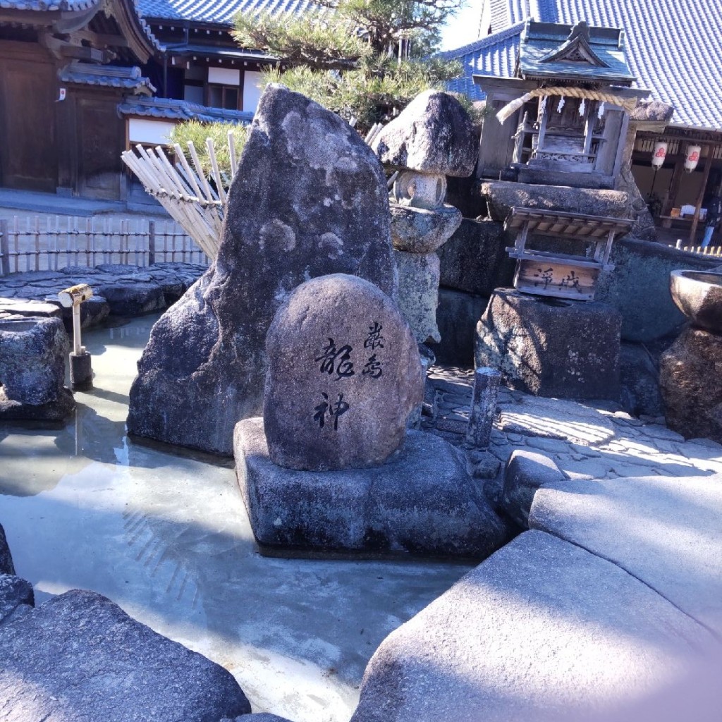 実際訪問したユーザーが直接撮影して投稿した宮島町神社嚴島龍神の写真