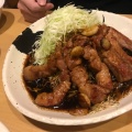 トンテキセット - 実際訪問したユーザーが直接撮影して投稿した宿野ラーメン専門店ラーメンちゃん 菰野店の写真のメニュー情報