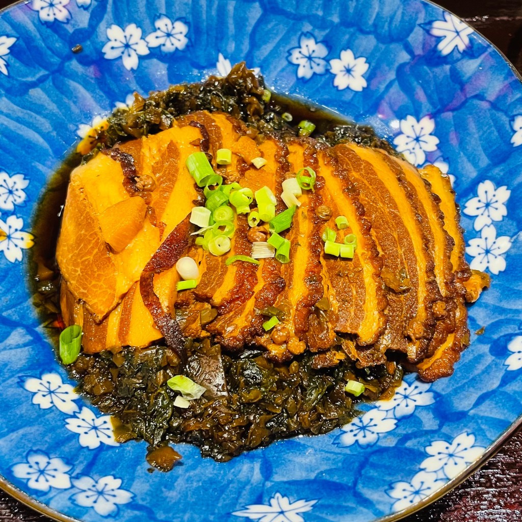 ユーザーが投稿した芽菜和肉定食/四川芽菜と豚肉定食の写真 - 実際訪問したユーザーが直接撮影して投稿した百人町四川料理四川料理 川覇王 新大久保本店の写真