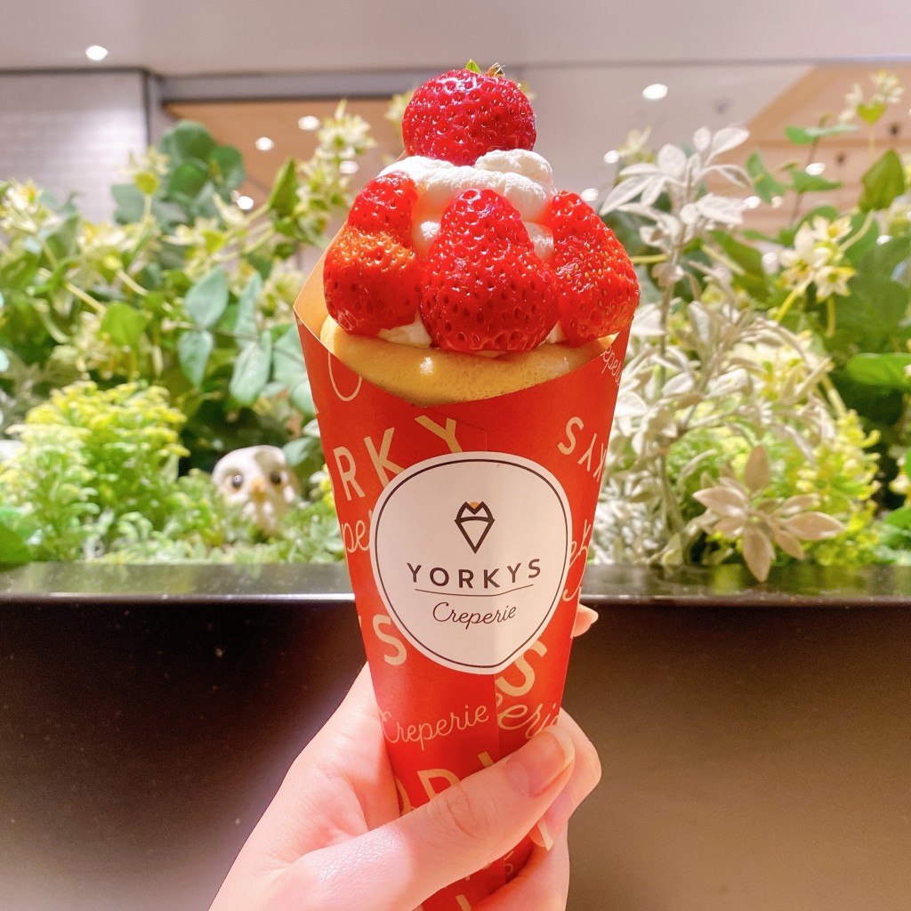 KUMAさんが投稿した芝田スイーツのお店ヨーキーズ クレープリー/YORKYS Creperieの写真