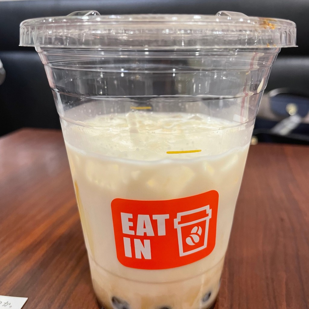 ユーザーが投稿したタピオカ黒糖ミルクの写真 - 実際訪問したユーザーが直接撮影して投稿した八幡カフェドトールコーヒーショップ シャポー本八幡店の写真