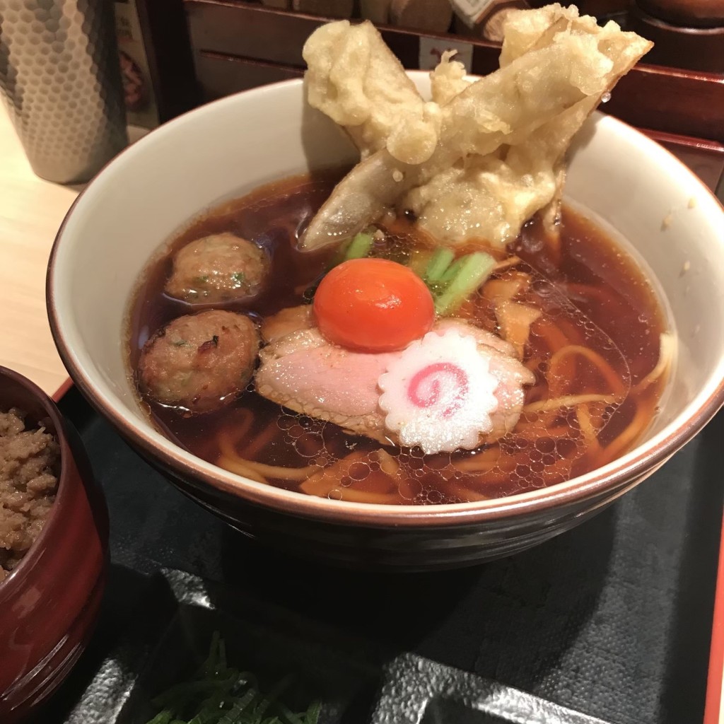 カツキッチンさんが投稿した銀座ラーメン / つけ麺のお店銀座鴨そば九代目けいすけ 銀座店/ギンザカモソバキュウダイメケイスケ ギンザテンの写真