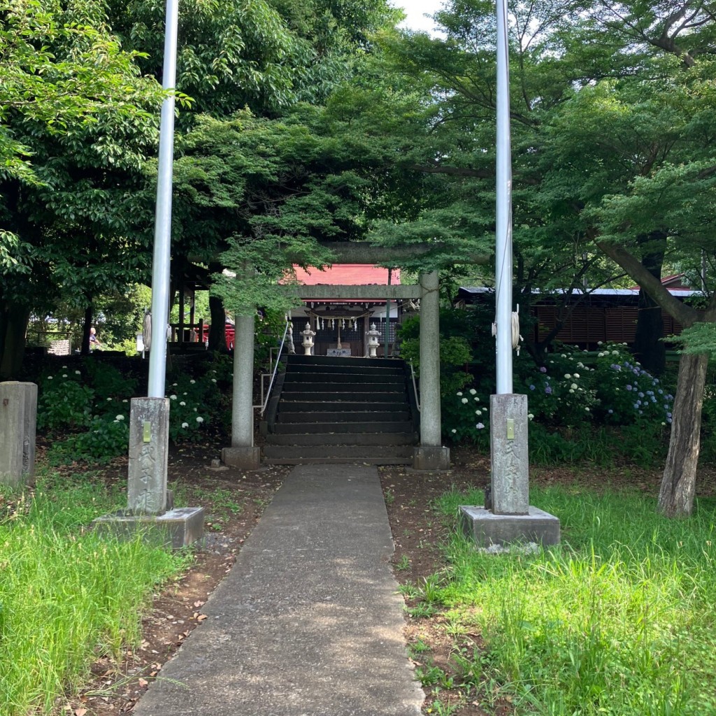 実際訪問したユーザーが直接撮影して投稿した多摩湖町神社氷川神社の写真