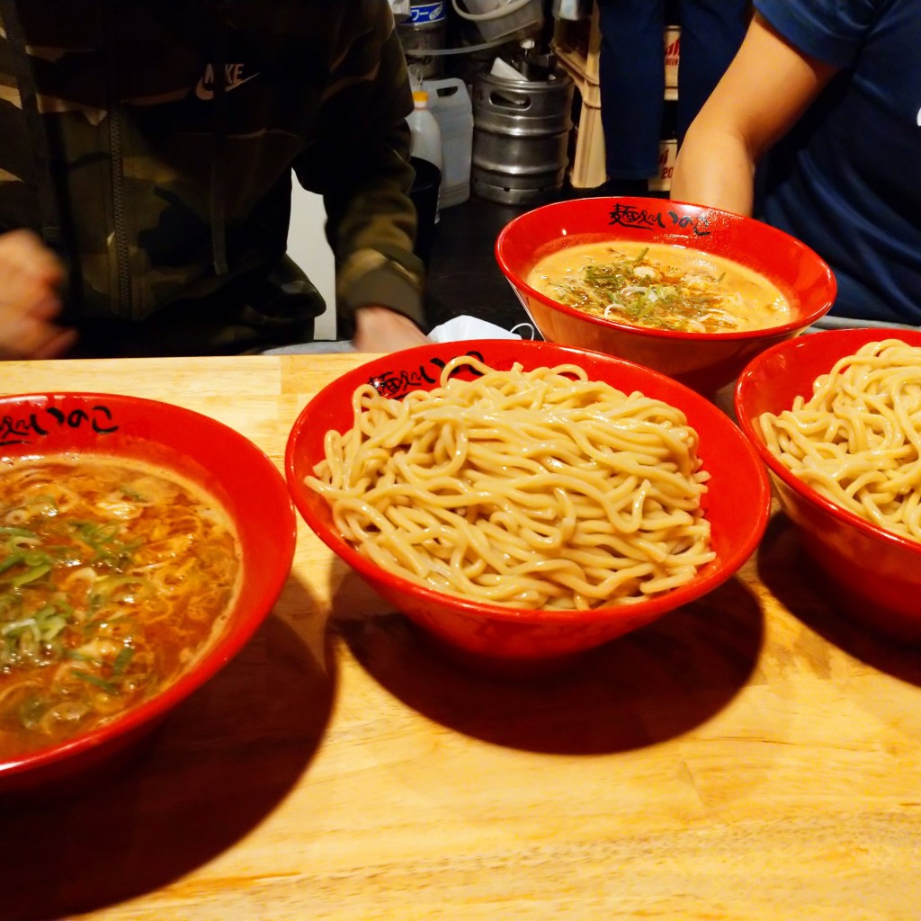 ユーザーが投稿したえび味噌つけ麺の写真 - 実際訪問したユーザーが直接撮影して投稿した赤塚新町ラーメン / つけ麺いのこ 赤塚店の写真