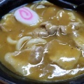 カレーうどん - 実際訪問したユーザーが直接撮影して投稿した草津うどんおかめ支店の写真のメニュー情報