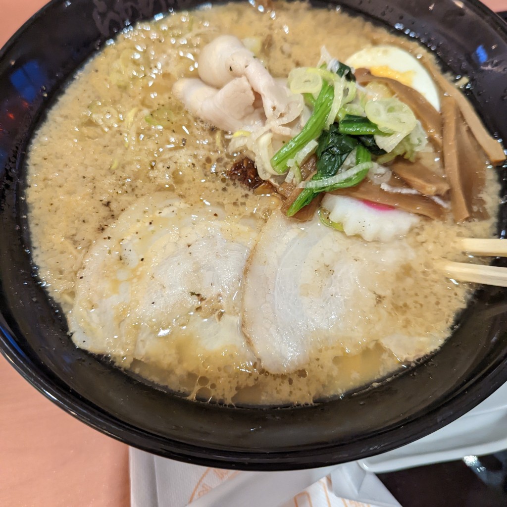 ユーザーが投稿したラーメンの写真 - 実際訪問したユーザーが直接撮影して投稿した北七条東ラーメン専門店らあめん花月嵐 アリオ札幌店の写真