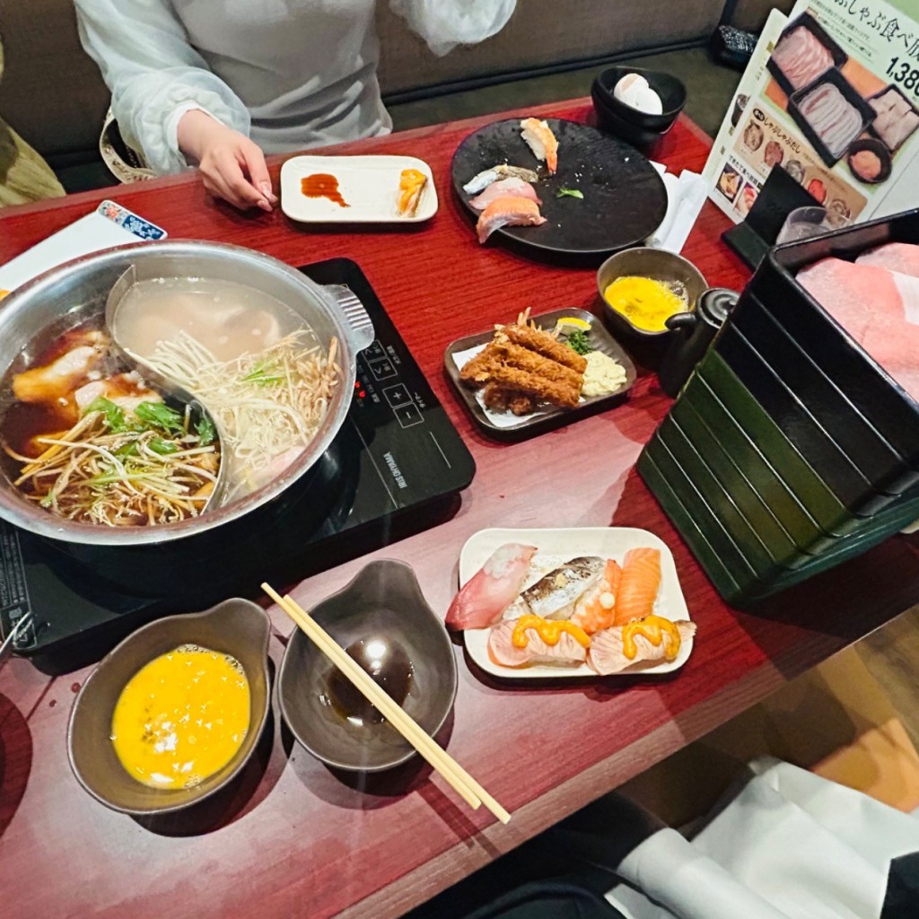 ユーザーが投稿したランチコースの写真 - 実際訪問したユーザーが直接撮影して投稿した和田和食 / 日本料理寿司としゃぶしゃぶ あをによし 堺泉北店の写真