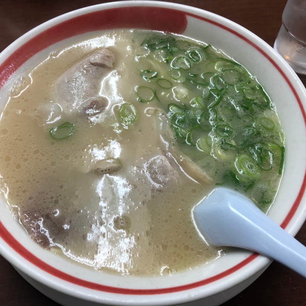 ユーザーが投稿した武蔵ラーメンの写真 - 実際訪問したユーザーが直接撮影して投稿した甘木ラーメン / つけ麺武蔵ラーメン 大牟田店の写真