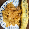野菜かき揚げ - 実際訪問したユーザーが直接撮影して投稿した阿久和西うどん丸亀製麺 横浜瀬谷店の写真のメニュー情報