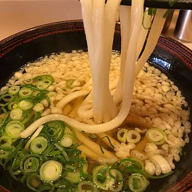 実際訪問したユーザーが直接撮影して投稿した東塩小路釜殿町うどん粋麺 あみ乃や 近鉄京都駅店の写真