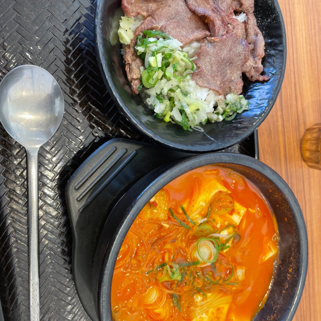 ユーザーが投稿したタン塩の写真 - 実際訪問したユーザーが直接撮影して投稿した住吉韓国料理韓丼 浜松住吉店の写真