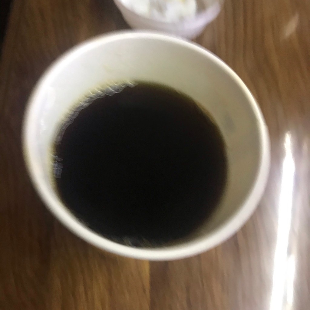 ユーザーが投稿したプレミアムローストコーヒーの写真 - 実際訪問したユーザーが直接撮影して投稿した上十条ファーストフードマクドナルド 十条駅前店の写真