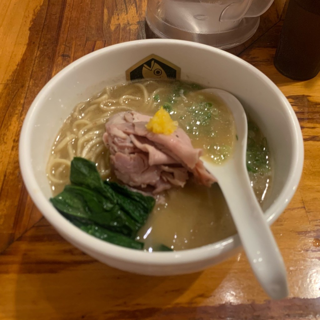 ねこぐりらさんが投稿した江東橋ラーメン / つけ麺のお店真鯛らーめん 麺魚 本店/マダイラーメン メンギョの写真