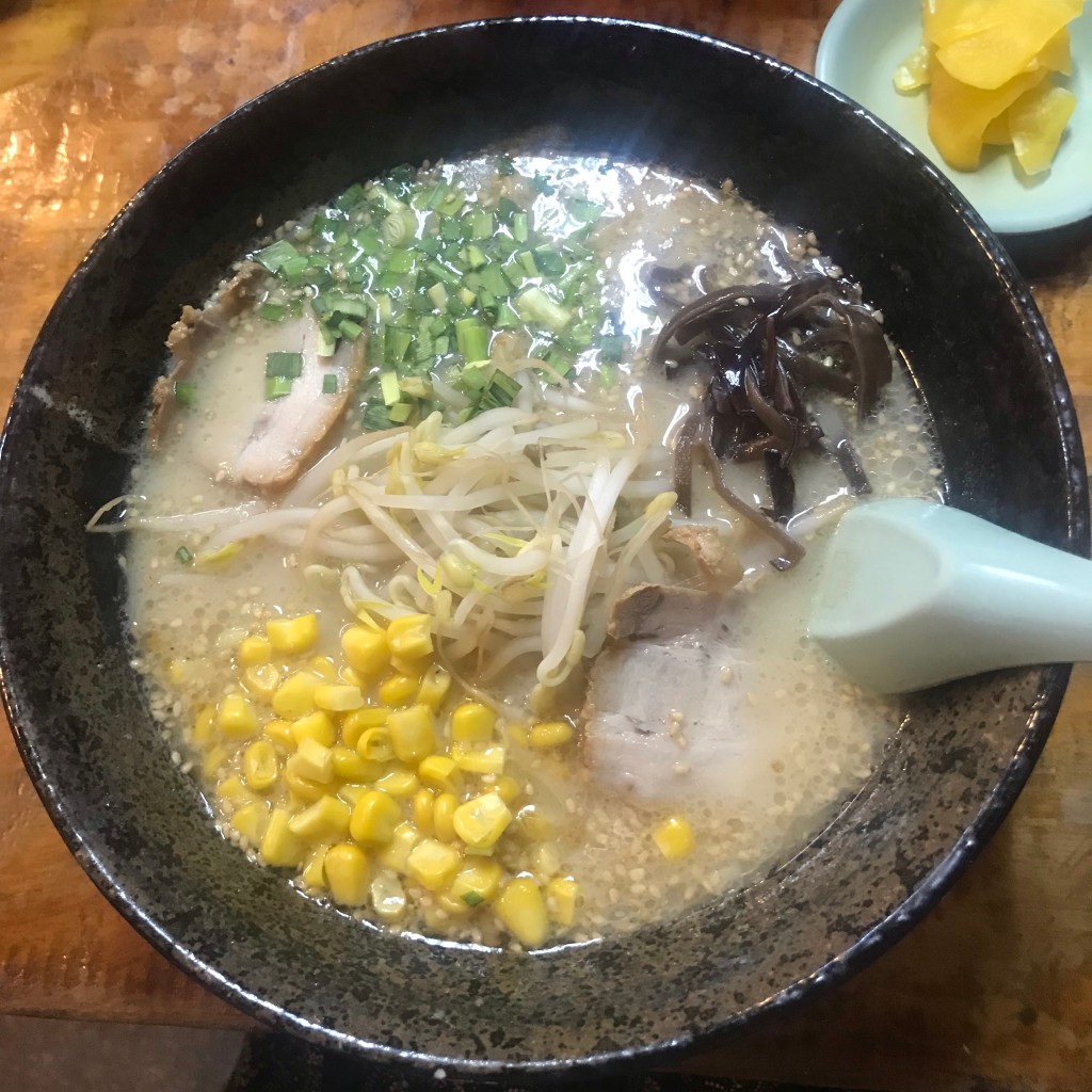 ユーザーが投稿したラーメンの写真 - 実際訪問したユーザーが直接撮影して投稿した名瀬金久町ラーメン / つけ麺八方園 名瀬店の写真