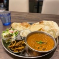 Eggplant Keema セット - 実際訪問したユーザーが直接撮影して投稿した恵比寿南インド料理インド料理 ムンバイダイニング アトレ恵比寿店の写真のメニュー情報