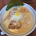 鶏白湯らぁめん - 実際訪問したユーザーが直接撮影して投稿した笹原ラーメン / つけ麺麺屋 穂華 自治医大店の写真のメニュー情報