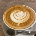 へーゼルナッツラテ 標 - 実際訪問したユーザーが直接撮影して投稿した森下カフェfukamori coffeeの写真のメニュー情報