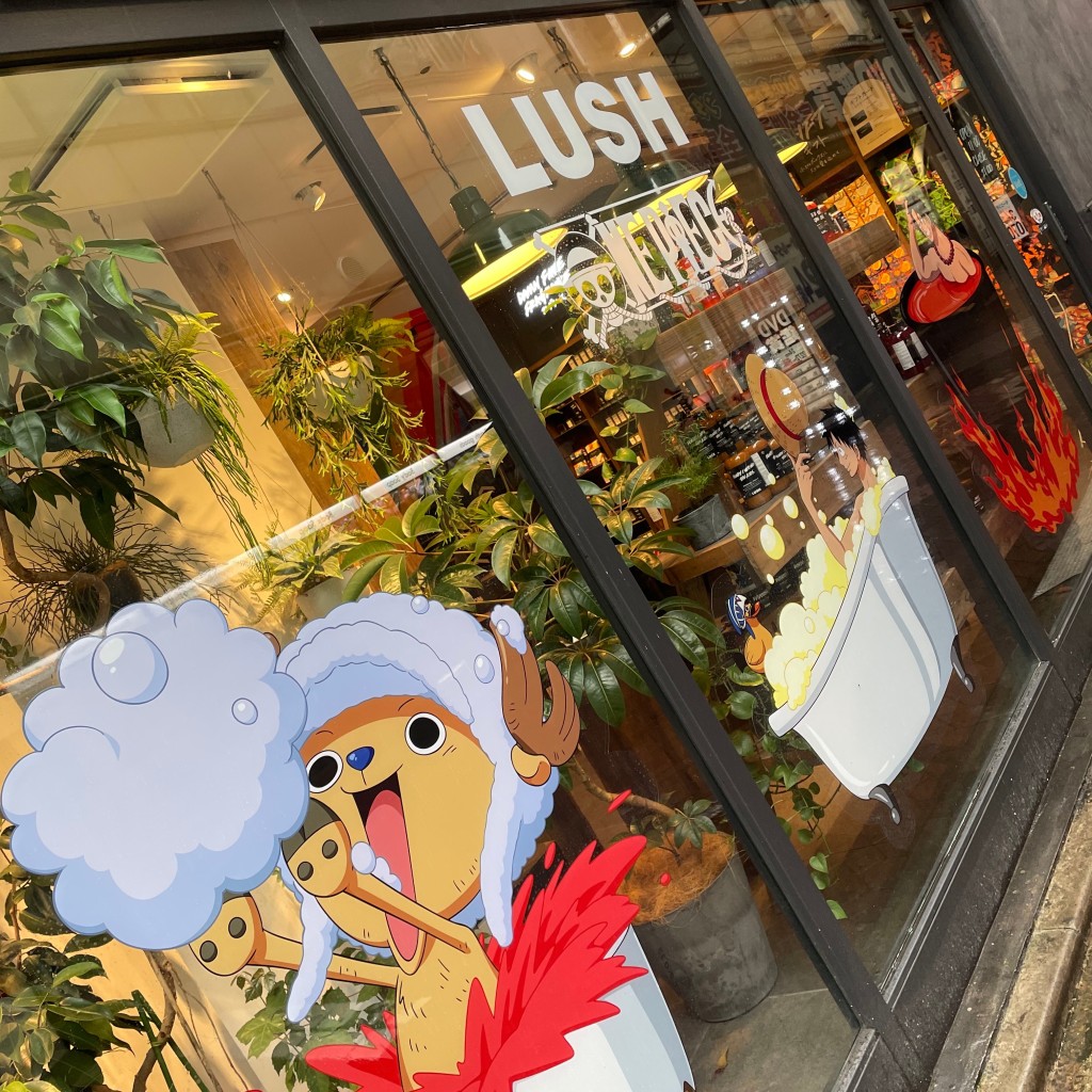 実際訪問したユーザーが直接撮影して投稿した道玄坂コスメ / 美容LUSH 渋谷駅前店の写真