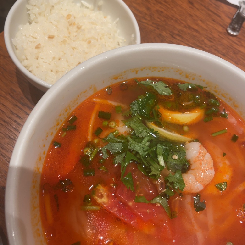 ユーザーが投稿したLunch)TomatoPhoの写真 - 実際訪問したユーザーが直接撮影して投稿した有楽町ベトナム料理VIETNAMESE CYCLO 東京ミッドタウン日比谷の写真