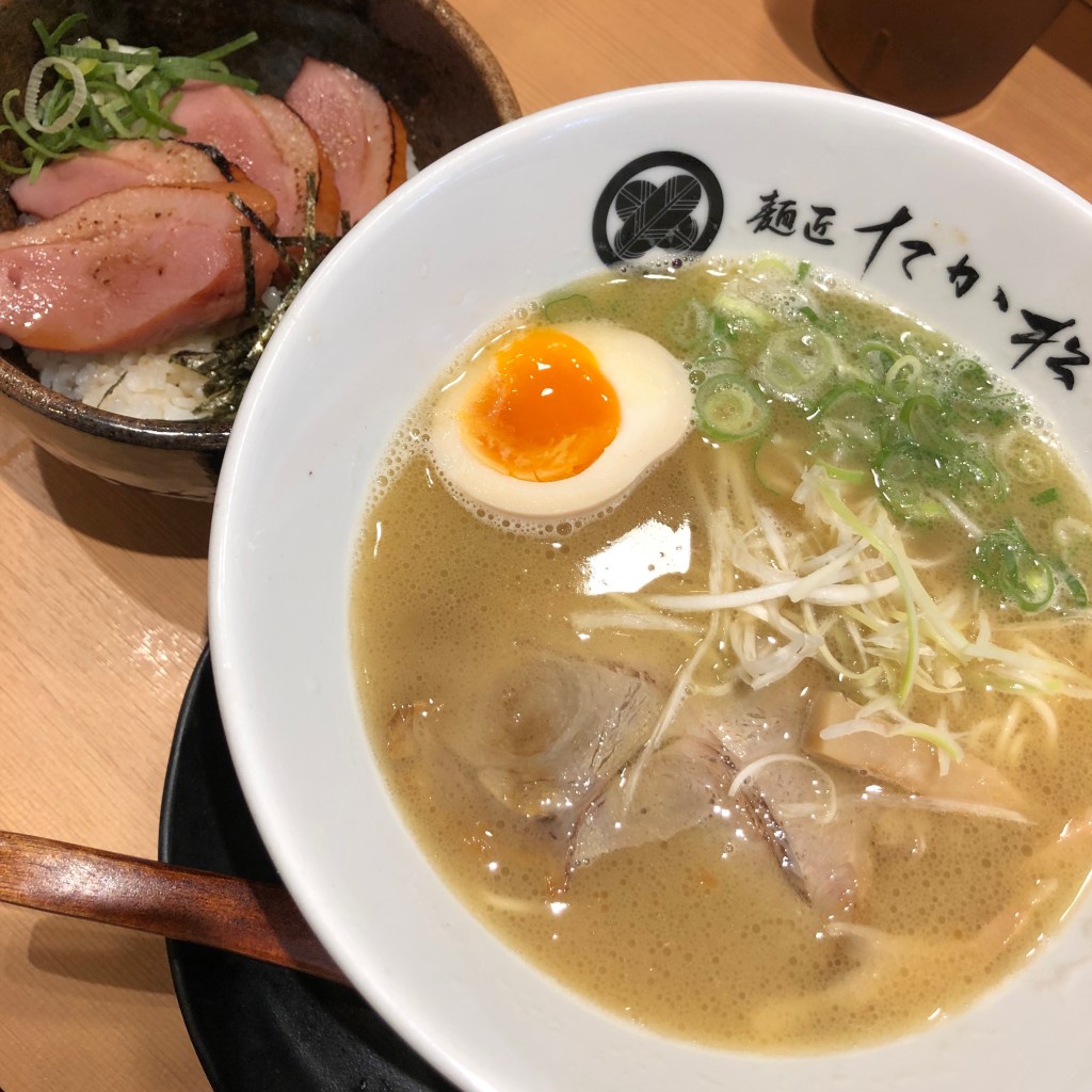 ただの新米社会人-旅行大好き-さんが投稿した東塩小路町ラーメン / つけ麺のお店麺匠たか松京都駅ビル拉麺小路店/メンショウタカマツキョウトエキビルラーメンコウジテンの写真