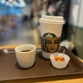 スターバックス ラテ - 実際訪問したユーザーが直接撮影して投稿した基町カフェスターバックスコーヒー 広島市中央公園店の写真のメニュー情報