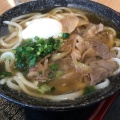 牛肉玉子うどん - 実際訪問したユーザーが直接撮影して投稿した銘苅うどん麺天の写真のメニュー情報