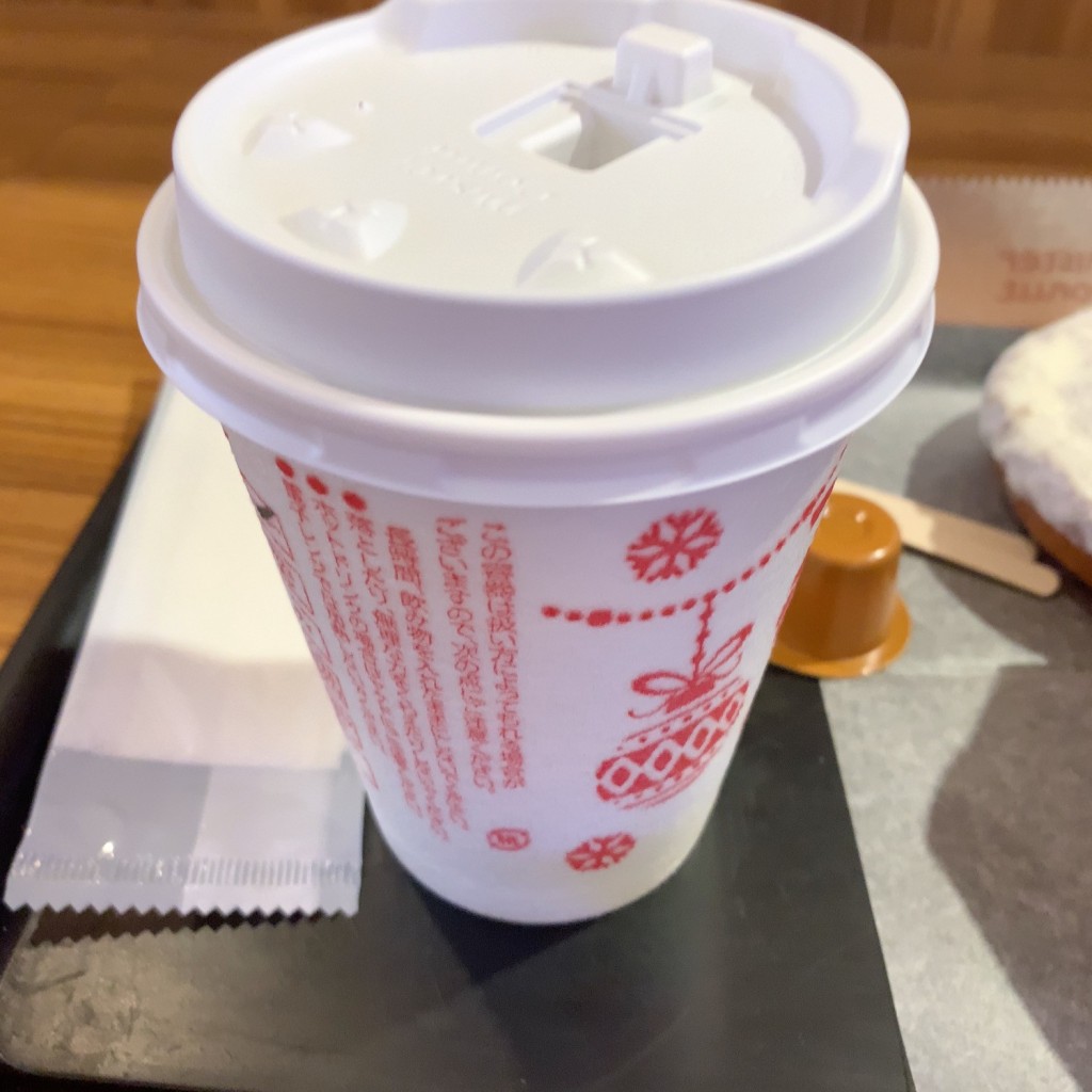 ユーザーが投稿したブレンドコーヒーの写真 - 実際訪問したユーザーが直接撮影して投稿した千代崎ドーナツミスタードーナツ イオンモール大阪ドームシティショップの写真