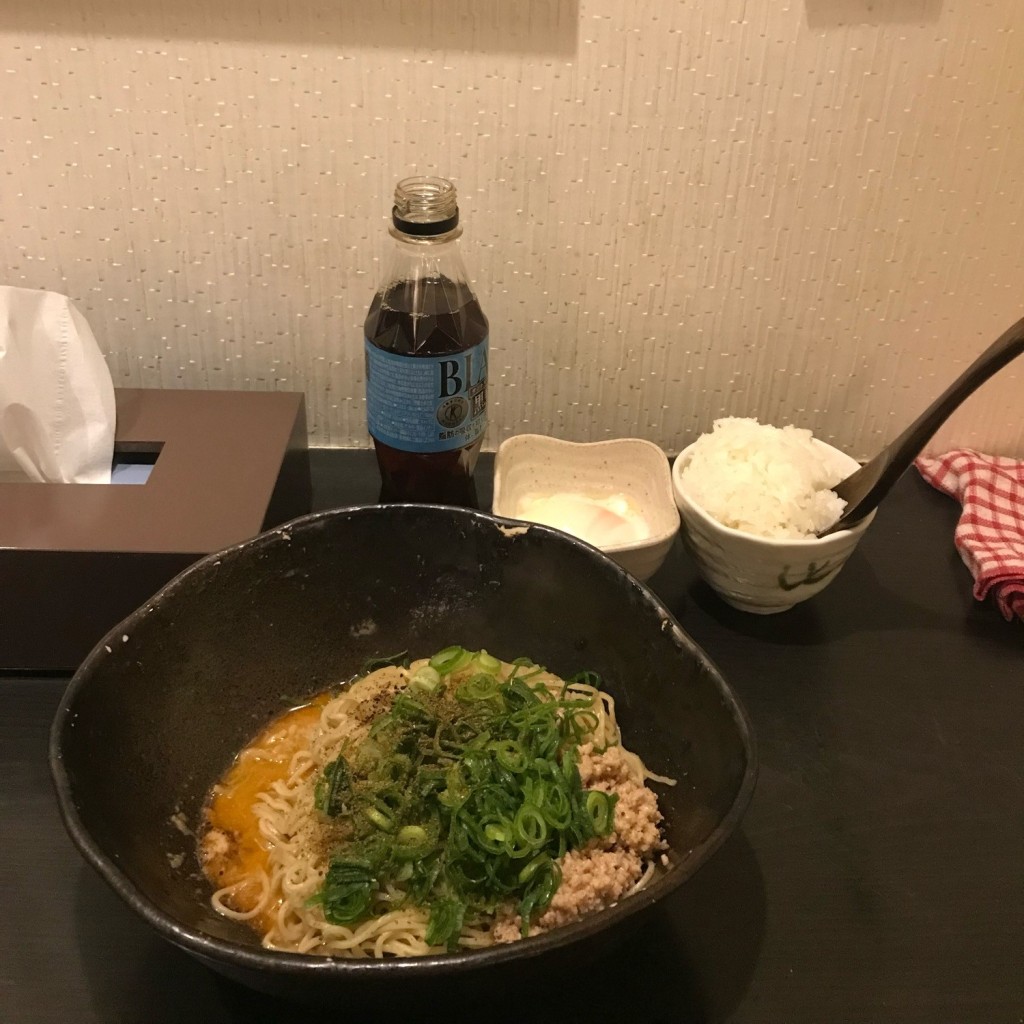 ちちひろしさんが投稿した本通担々麺のお店汁なし担担麺専門 キング軒 本通店の写真