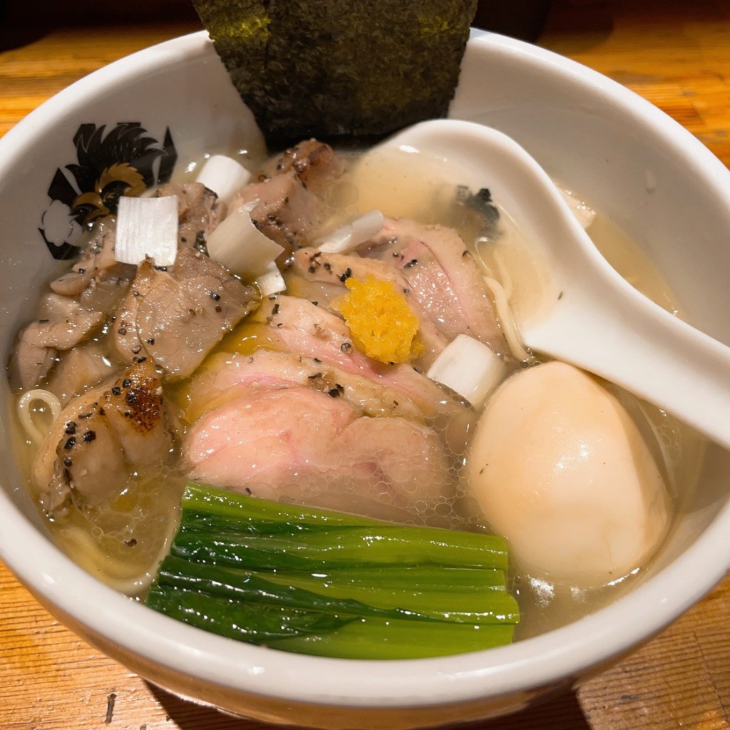 chokoholicさんが投稿した江東橋ラーメン専門店のお店中華そば 満鶏軒/チュウカソバ マンチーケンの写真