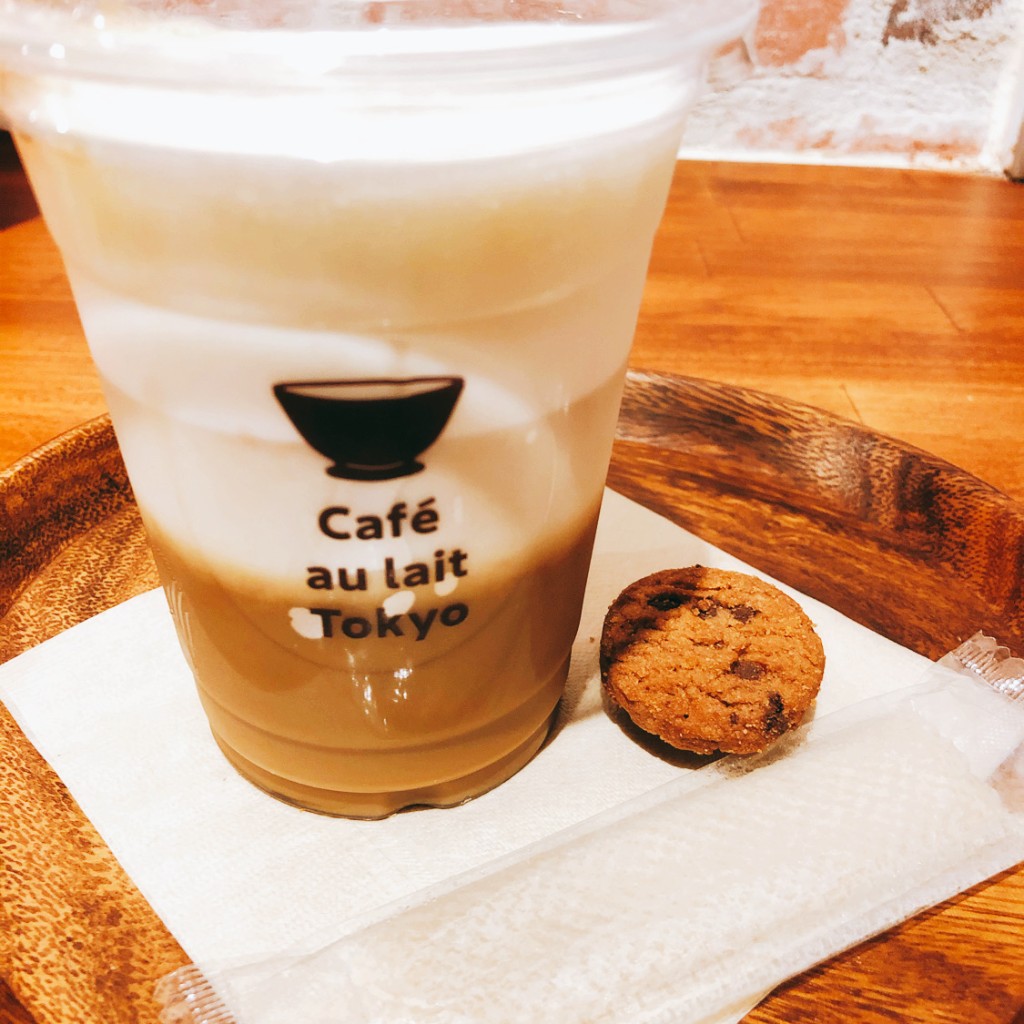 ユーザーが投稿したカフェオレの写真 - 実際訪問したユーザーが直接撮影して投稿した東五反田カフェCafe au lait Tokyoの写真