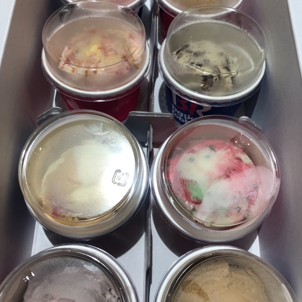 ユーザーが投稿したバラエティボックスの写真 - 実際訪問したユーザーが直接撮影して投稿した日名北町アイスクリームサーティワンアイスクリーム アピタ岡崎北店の写真