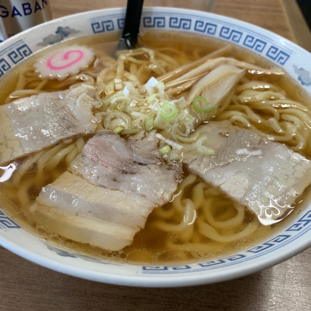 ユーザーが投稿した喜多方ラーメン中華そばの写真 - 実際訪問したユーザーが直接撮影して投稿した永久ラーメン専門店食堂なまえの写真