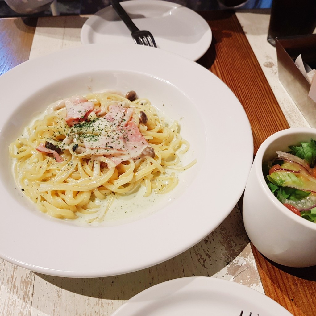 ユーザーが投稿したLunch本日のパスタの写真 - 実際訪問したユーザーが直接撮影して投稿した神宮前カフェcafe STUDIOの写真