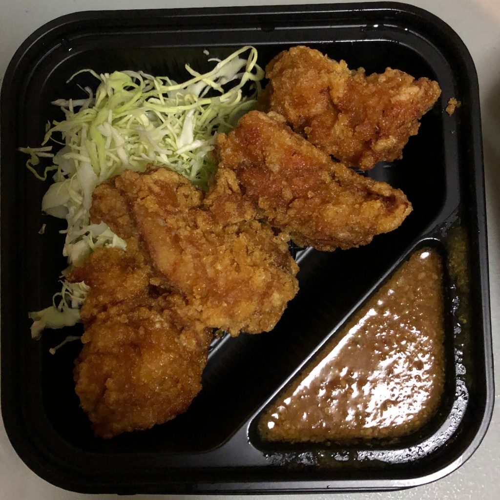 ユーザーが投稿したからやま弁当(梅)の写真 - 実際訪問したユーザーが直接撮影して投稿した大上からあげからやま 神奈川綾瀬店の写真