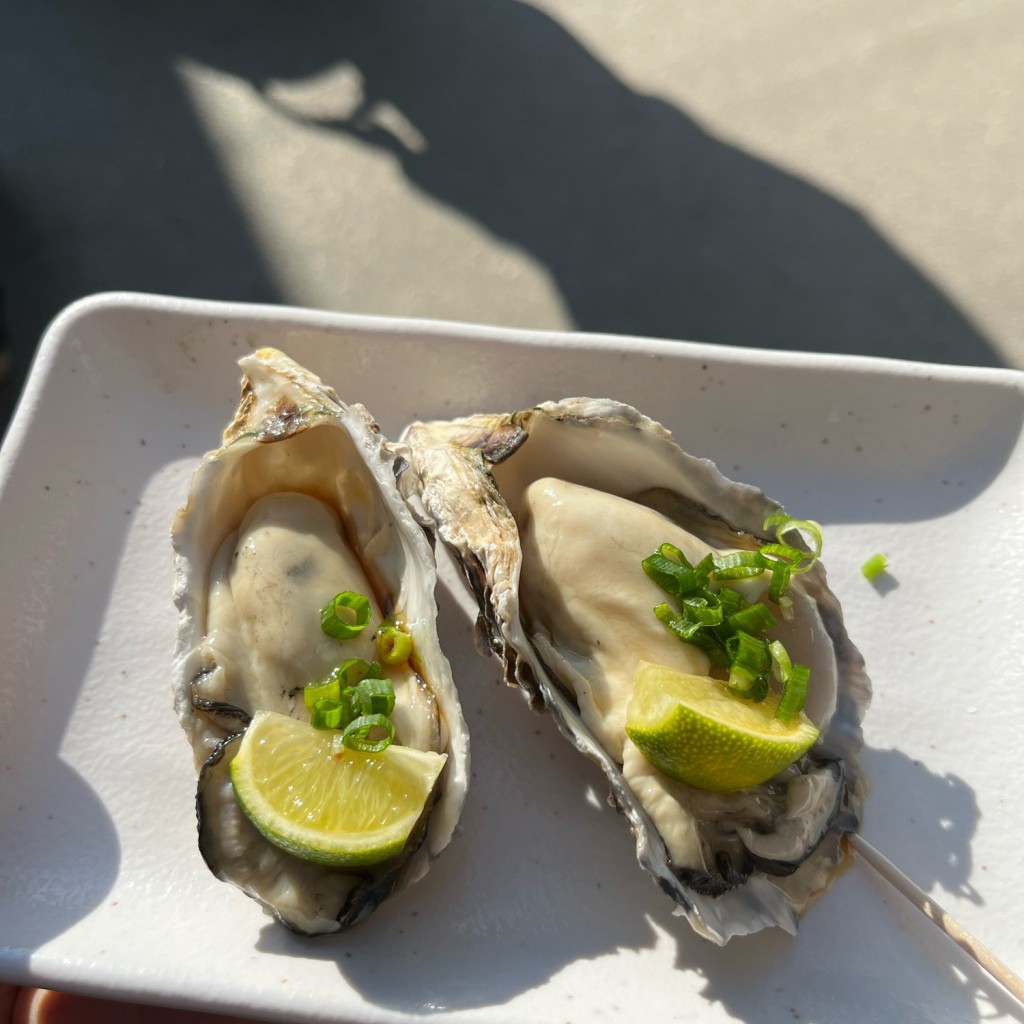 ユーザーが投稿した生牡蠣の写真 - 実際訪問したユーザーが直接撮影して投稿した宮島町居酒屋かきふくまるの写真