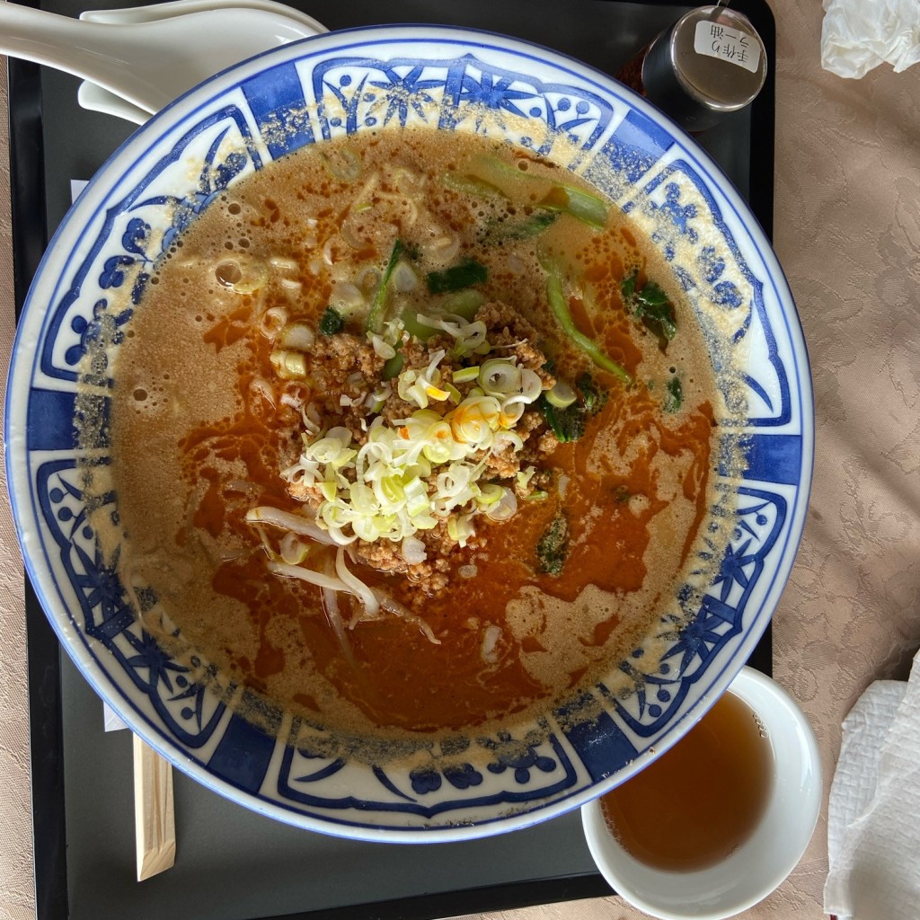 ユーザーが投稿した坦々麺の写真 - 実際訪問したユーザーが直接撮影して投稿した志摩芥屋和食 / 日本料理芥屋ゴルフ倶楽部 レストランの写真