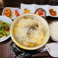 干しタラスープ定食 - 実際訪問したユーザーが直接撮影して投稿した神田神保町韓国料理KOREAN DINING チョゴリの写真のメニュー情報