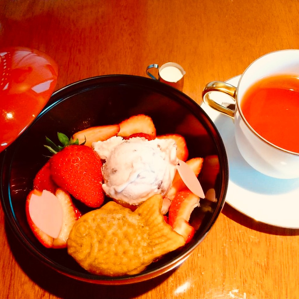 ユーザーが投稿した苺丼の写真 - 実際訪問したユーザーが直接撮影して投稿した北沖洲カフェガッティーノの写真
