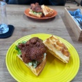 実際訪問したユーザーが直接撮影して投稿した神楽岡五条カフェsixxx. Chicken&Waffles and Coffeeの写真