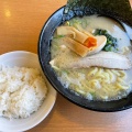 塩とんこつラーメン - 実際訪問したユーザーが直接撮影して投稿した影取町ラーメン / つけ麺銀家 戸塚店の写真のメニュー情報