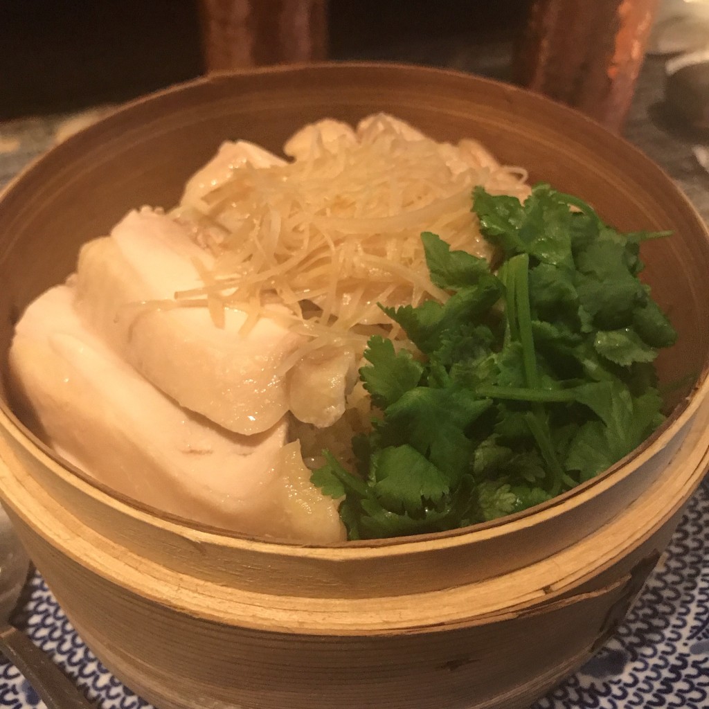ユーザーが投稿した生姜のカオマンガイの写真 - 実際訪問したユーザーが直接撮影して投稿した新宿タイ料理ランブータン 新宿の写真