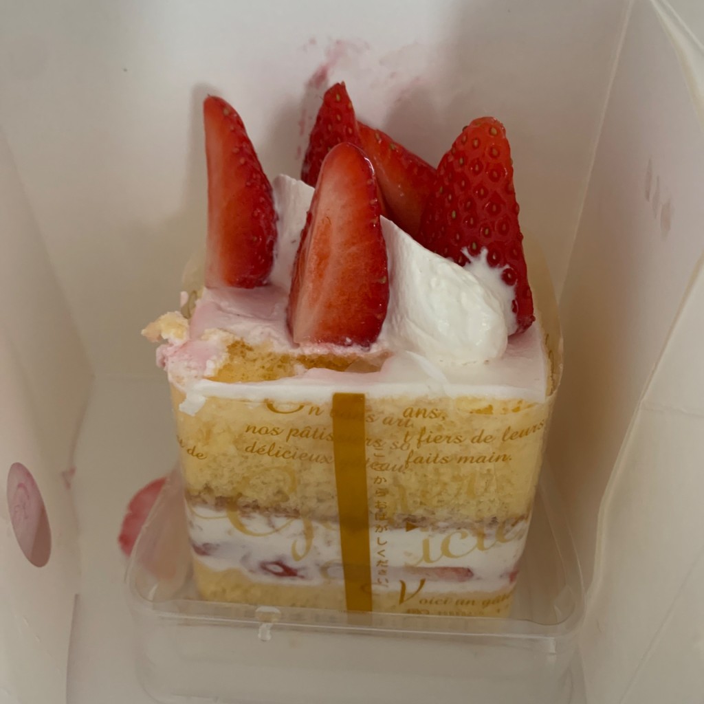 ユーザーが投稿したショートケーキの写真 - 実際訪問したユーザーが直接撮影して投稿した国分中央和菓子森三 国分中央店の写真