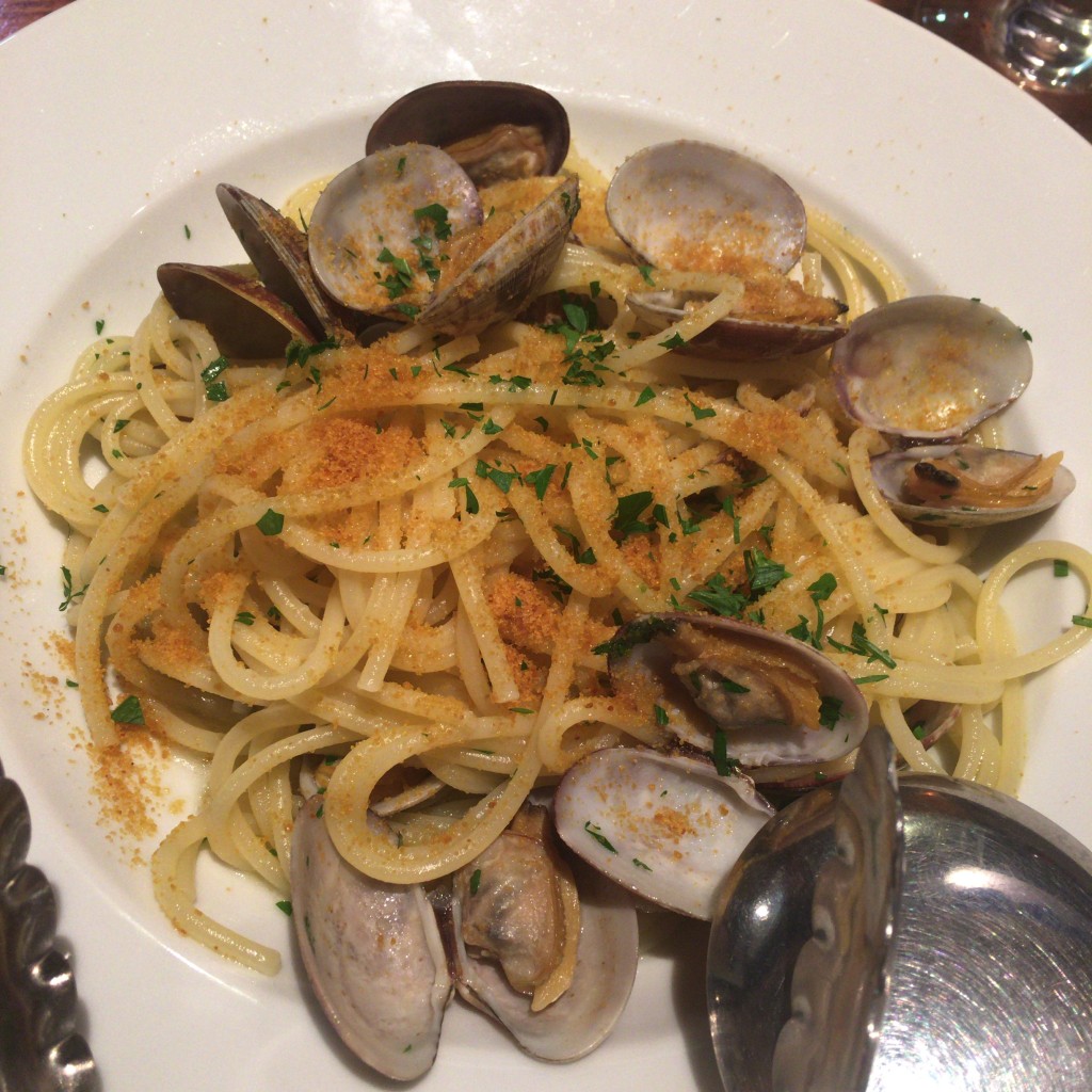 ユーザーが投稿したアサリとカラスミのスパゲッティの写真 - 実際訪問したユーザーが直接撮影して投稿した久本イタリアン海鮮イタリアン食堂 Fish House MARIO Bocca 溝の口の写真